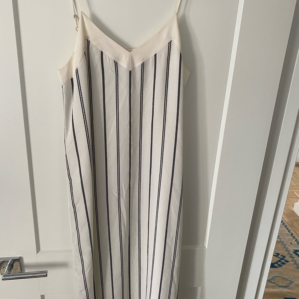 Equipment silk slip dress